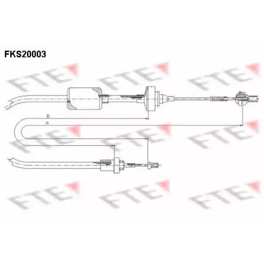 FKS20003 - Clutch Cable 