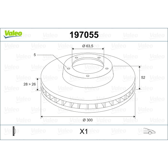 197055 - Brake Disc 