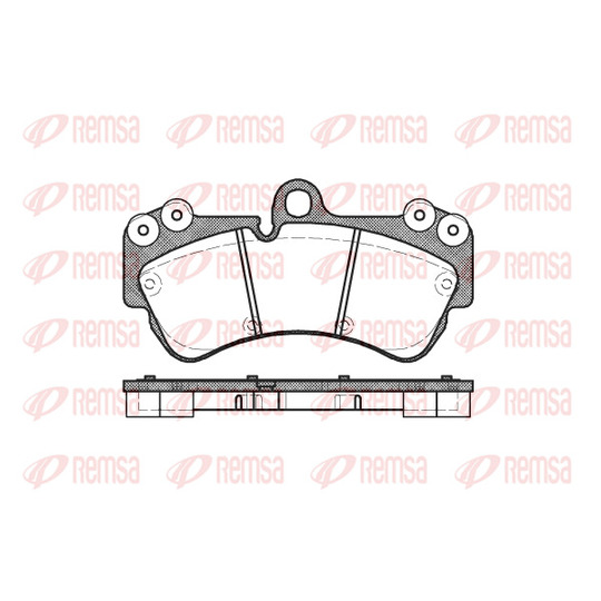 0994.00 - Brake Pad Set, disc brake 