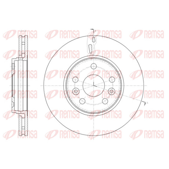 61411.10 - Brake Disc 