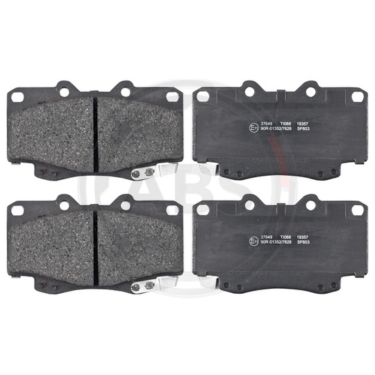 37649 - Brake Pad Set, disc brake 