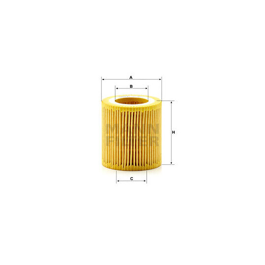 HU 8011 z - Oil filter 