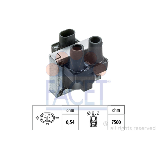 9.6046 - Ignition coil 