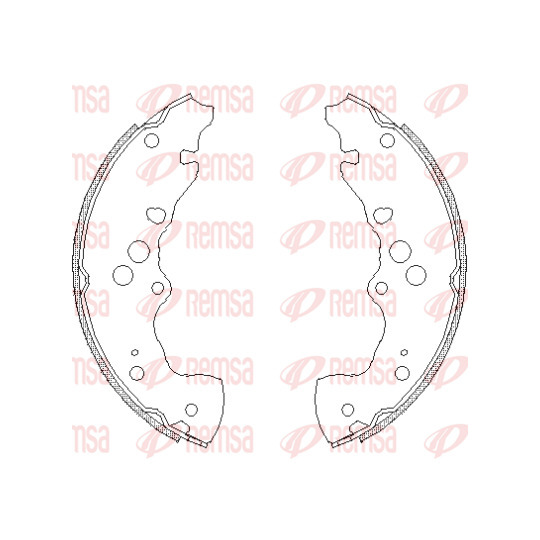 4240.00 - Bromsbackar, sats 