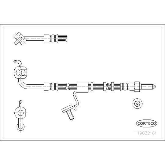 19032161 - Brake Hose 