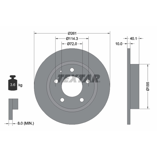 92062100 - Brake Disc 