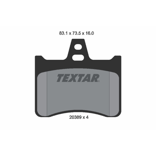 2038902 - Brake Pad Set, disc brake 