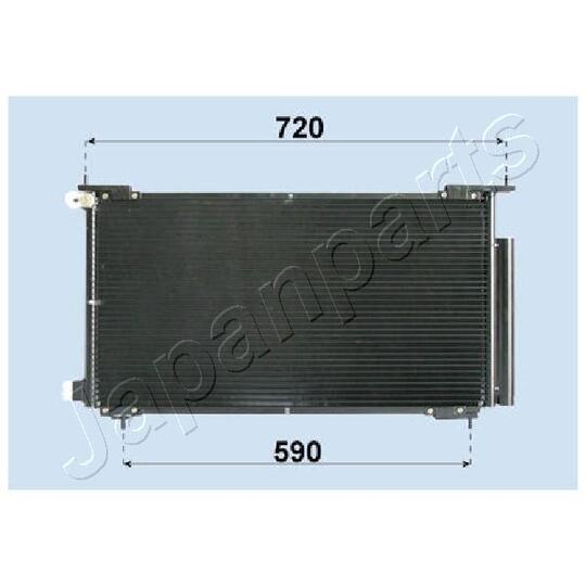 CND193013 - Condenser, air conditioning 