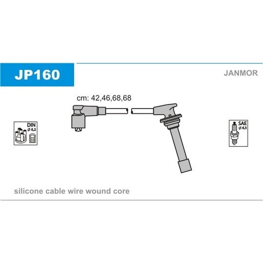 JP160 - Ignition Cable Kit 