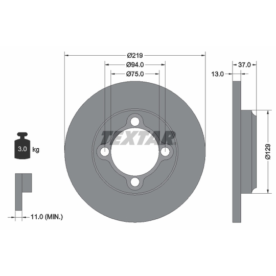 92116900 - Brake Disc 