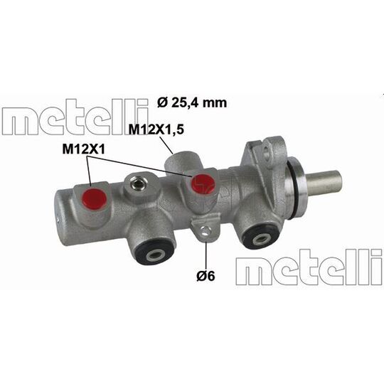 05-0791 - Brake Master Cylinder 