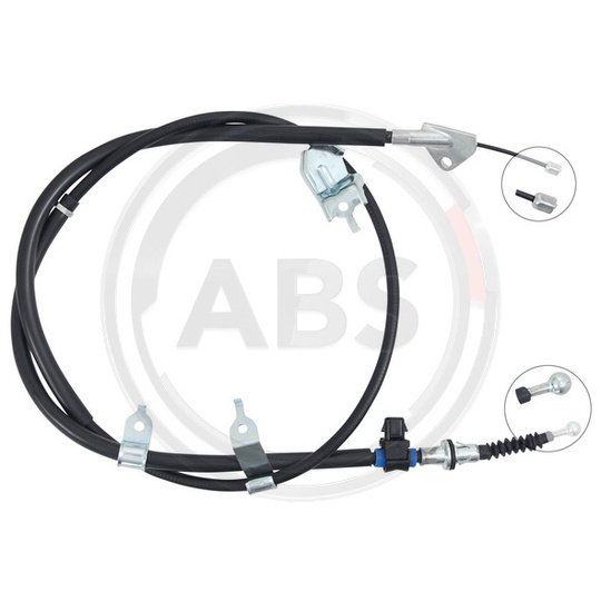 K17605 - Cable, parking brake 