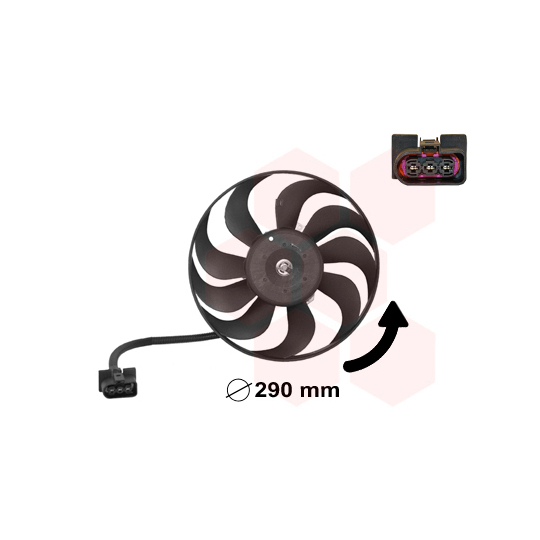 5888745 - Fan, radiator 