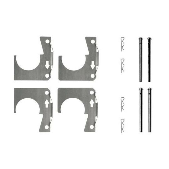 1 987 474 602 - Accessory Kit, disc brake pad 