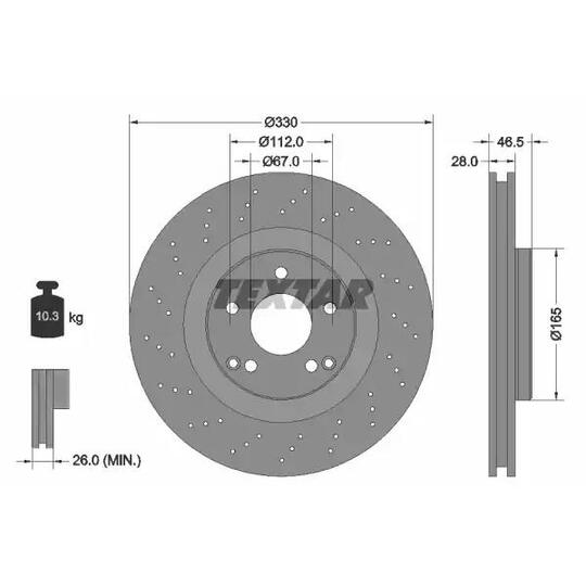 92119800 - Brake Disc 