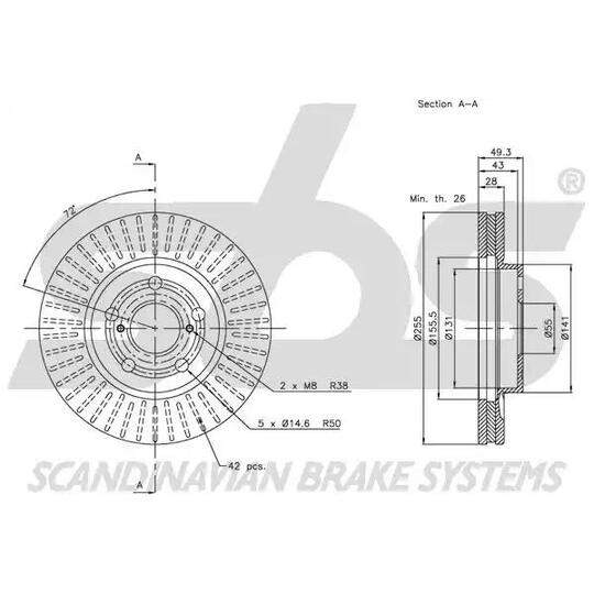 1815204540 - Brake Disc 