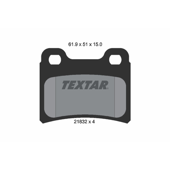 2183201 - Brake Pad Set, disc brake 