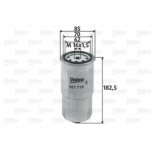 587719 - Fuel filter 