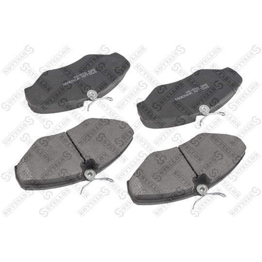 845 010-SX - Brake Pad Set, disc brake 