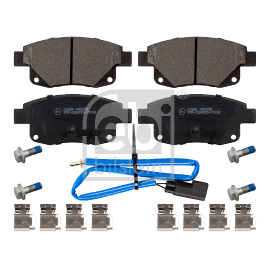 16701 - Brake Pad Set, disc brake 