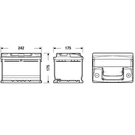 CC542 - Starter Battery 