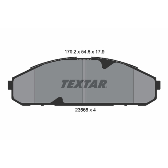 2356501 - Brake Pad Set, disc brake 