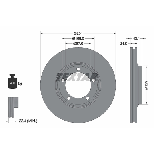 92234500 - Brake Disc 