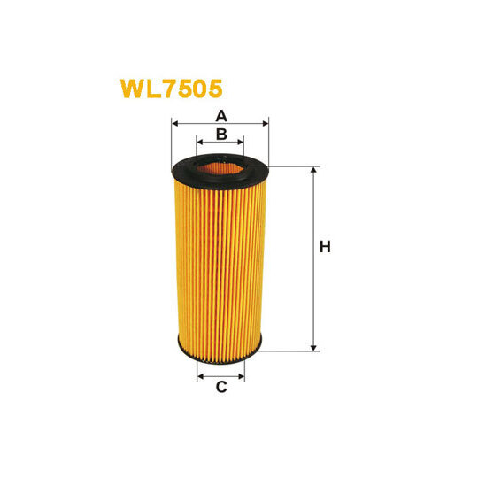 WL7505 - Oil filter 