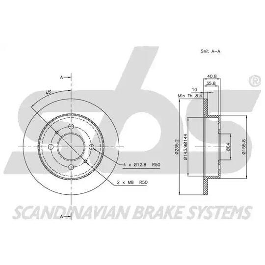 1815203031 - Brake Disc 