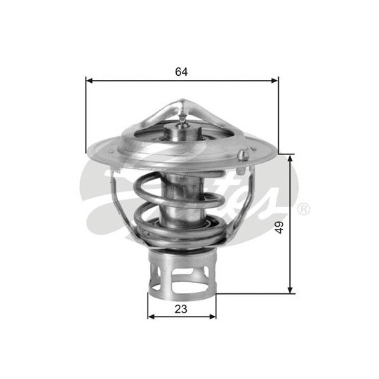TH04077 - Thermostat, coolant 