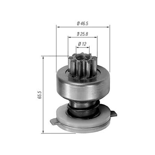 940113020110 - Starter pinion 