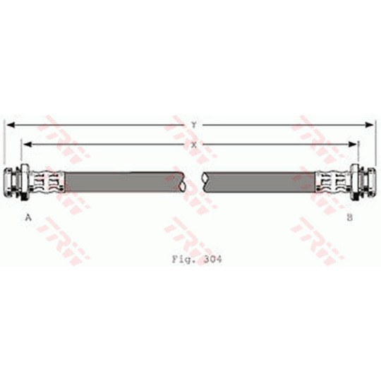 PHA194 - Brake Hose 