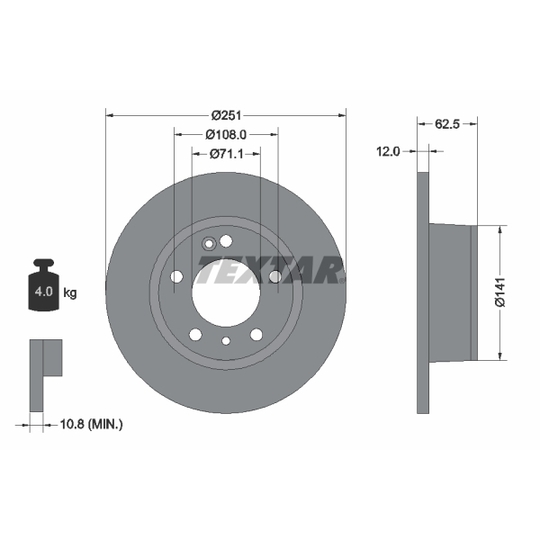 92059900 - Brake Disc 