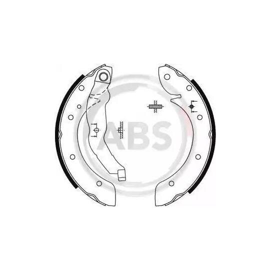 8983 - Brake Shoe Set 