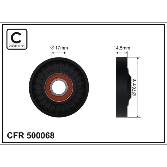 500068 - Pingutusrull, soonrihm 