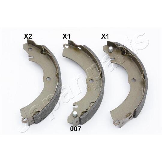 GF-007AF - Brake Shoe Set 