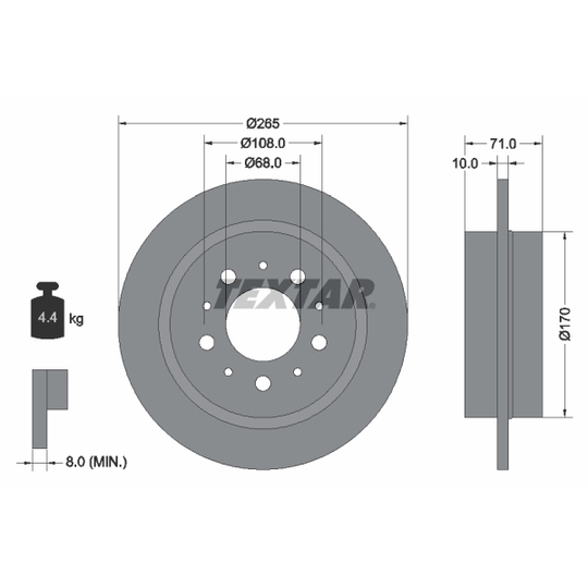 92097800 - Brake Disc 