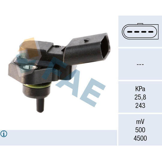 15030 - Sensor, intake manifold pressure 