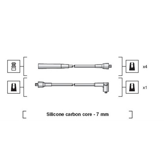 941318111070 - Ignition Cable Kit 
