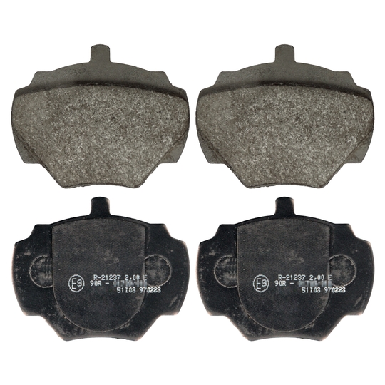 116116 - Brake Pad Set, disc brake 
