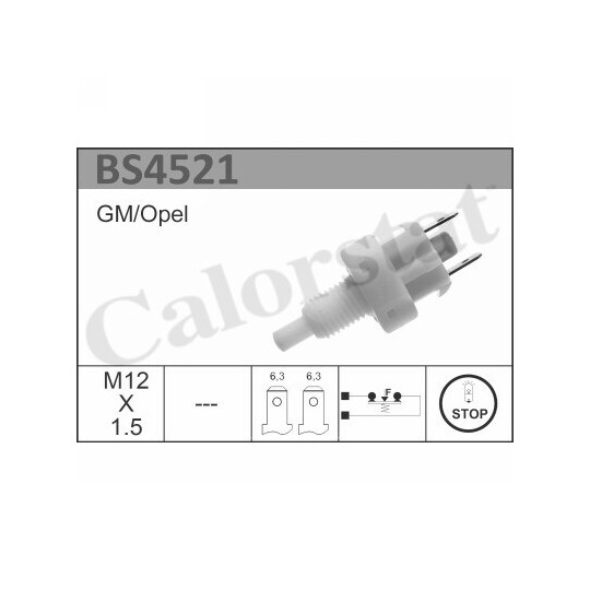 BS4521 - Brake Light Switch 