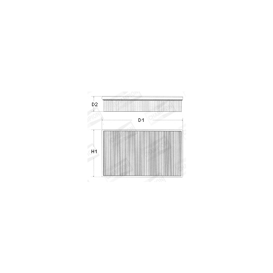 U567/606 - Air filter 