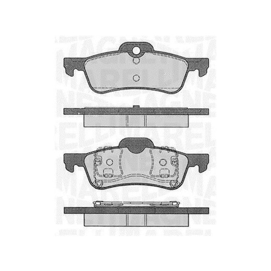 363916060574 - Brake Pad Set, disc brake 