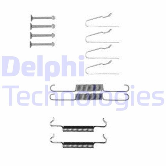 LY1393 - Accessory Kit, parking brake shoes 