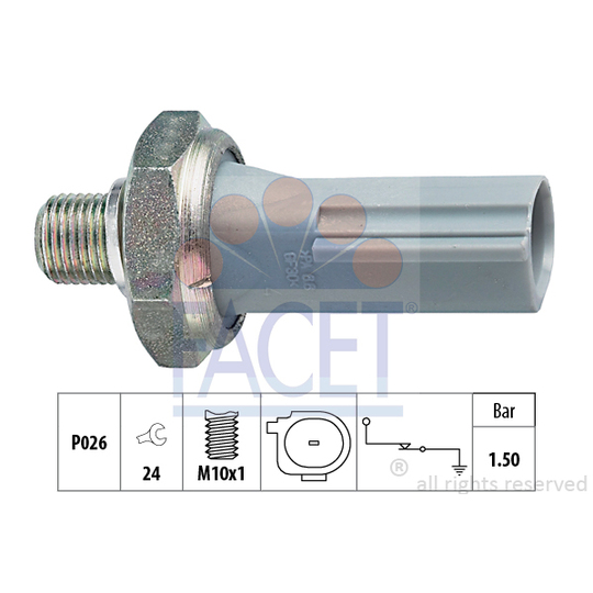 7.0176 - Oil Pressure Switch 