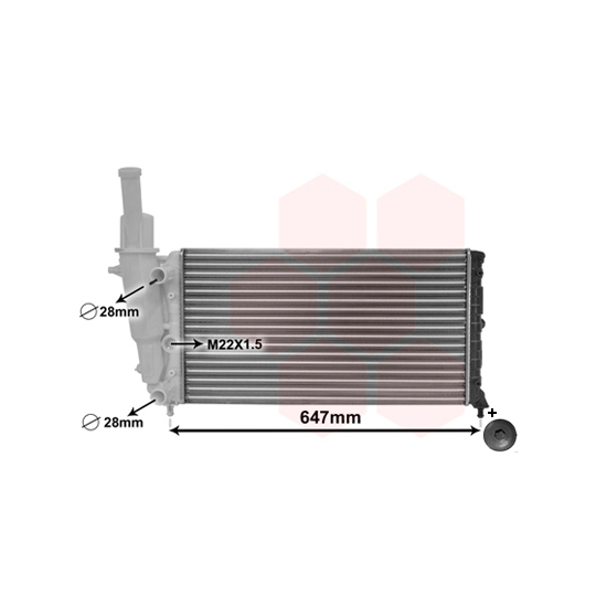 17002140 - Radiator, engine cooling 