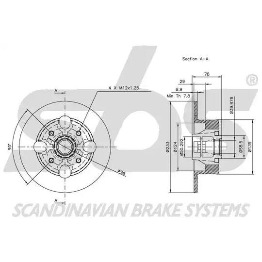 1815201002 - Brake Disc 