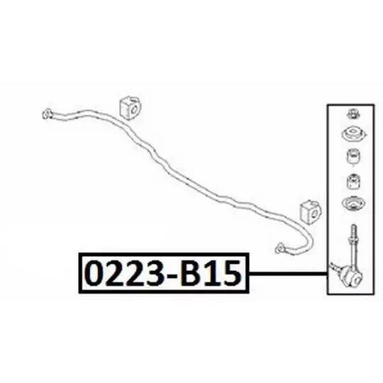 0223-B15 - Rod/Strut, stabiliser 