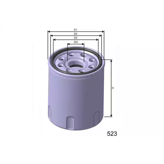 Z263 - Oil filter 