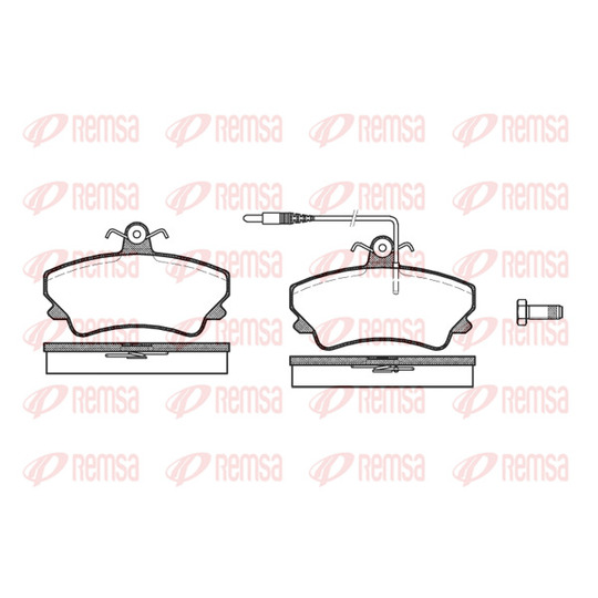 0409.12 - Brake Pad Set, disc brake 